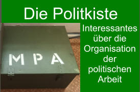 Die Politkiste Interessantes über die Organisation der politischen Arbeit