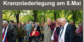 Kranzniederlegung am 8.Mai
